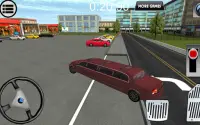 Limousine City Parking 3D Screen Shot 1