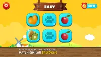 Fruits Matching Pairs Memory Game Screen Shot 2