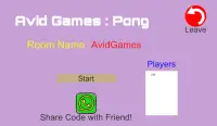 Pong: Online MultiPlayer Screen Shot 4