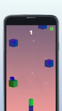 Jump Cube 3D Screen Shot 1