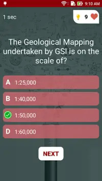 Geology and Geo-Physics Test Quiz Screen Shot 4