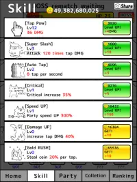 Tap cat RPG Screen Shot 2