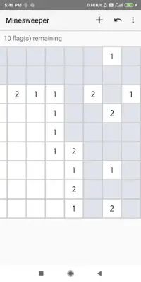 Minesweeper Screen Shot 2