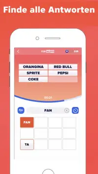 TOP WORDS : Das Listenspiel Screen Shot 1