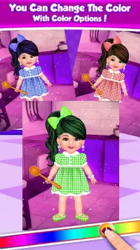 Baby Doll Chef Fashion Salon Dress Up Game Screen Shot 3