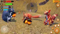 Wild Squirrel Family Sim 3D Screen Shot 1