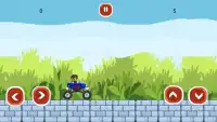 Ninja Truck jungle Racing Screen Shot 1