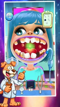 Peu Dentaire Médecin Se soucier : Dentiste Jeux Screen Shot 4