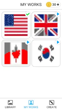 Happy Painting:Flags Color By Numbers PixelArt Screen Shot 5