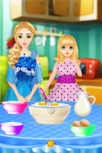 かわいい女の子の誕生日のお祝いパーティー: 女の子のゲーム Screen Shot 5