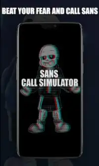 Sans Vid Call And Chat Simulator From Undertall Screen Shot 0