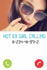 Hot & Sexy Girl Call Screen Shot 1