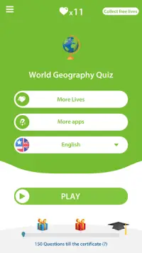 World Geography Quiz Screen Shot 0