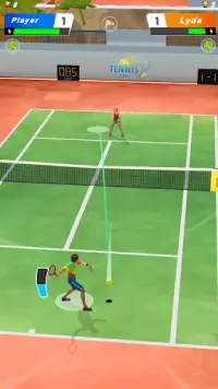 Tennis Clash 3D Ultimate Sports Games Screen Shot 1