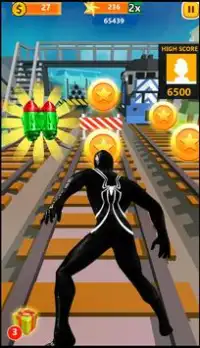 Strange Hero Endless Runner Game : Super Hero Run Screen Shot 0