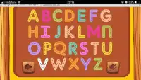 Write the ABC in English alphabet Screen Shot 2