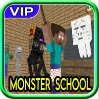 Monster School Craft Mod for Minecraft PE