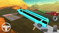 Limo Car Racing On Impossible Tracks Screen Shot 1