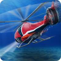 Floating elicottero subacquea