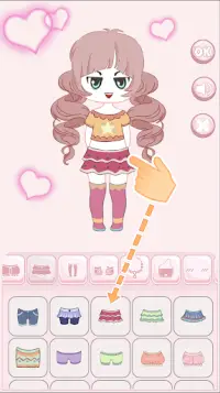 Girl Avatar Maker Screen Shot 1