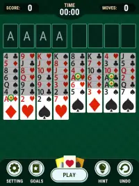 FreeCell Solitaire Screen Shot 8