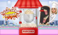 Popcorn Maker Factory: Crispy Snack Cooking Games Screen Shot 1