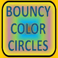Bouncy Color Circles Screen Shot 0