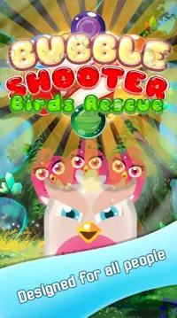 Bubble Shooter - Birds Rescue Screen Shot 0