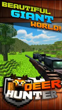 Pixel Deer Hunting World : FPS Screen Shot 2