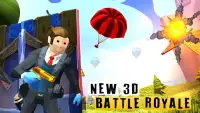 3D Battle Royale: Gangster City gry wojenne 2021 Screen Shot 1