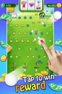 Lucky plinko master - Play golf, Big win Screen Shot 1