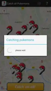 Catch Pokemon automatically Screen Shot 1