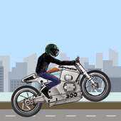 Highway adventure moto ride