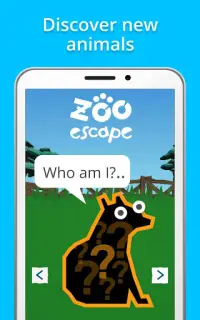 ZooEscape Runner Game🐅Escape from the Zoo! Screen Shot 7