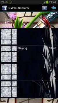 Sudoku Samurai Puzzle Screen Shot 1