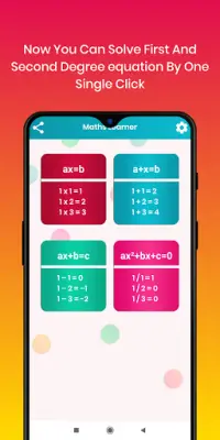 Juegos de matemáticas : calculadora de álgebra Screen Shot 4