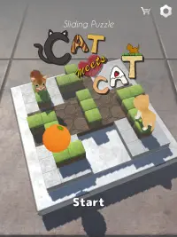 Cat Meets Cat - Sliding Puzzle Screen Shot 5