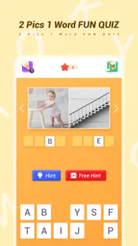 2 Pics 1 Word Fun Quiz Screen Shot 9