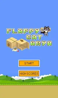 Flappy Cat Arya Screen Shot 1