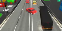 Blocky Cars Rush Drive Screen Shot 1
