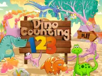 Dino Numbers Counting Games Screen Shot 0
