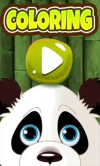 Crazy Animal Baby Panda Bear Friends Coloring Page Screen Shot 0