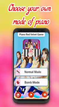 Piano Red Velvet Game : Really Bad Boy Screen Shot 2