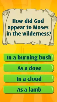 Bible Trivia Quiz Game Screen Shot 1