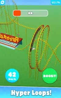 Hyper Roller Coaster Screen Shot 8