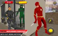 Incrível super velocidade heróis prisão escapar Screen Shot 7