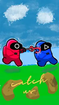 Catch us: Red imposter, Blue impostor Games Screen Shot 0