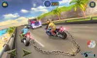 Chained Moto Bike Stunt Racing Screen Shot 0