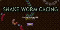 snake worm cacing Screen Shot 0