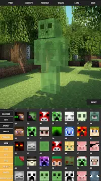 Custom Skin Creator Minecraft Screen Shot 2
